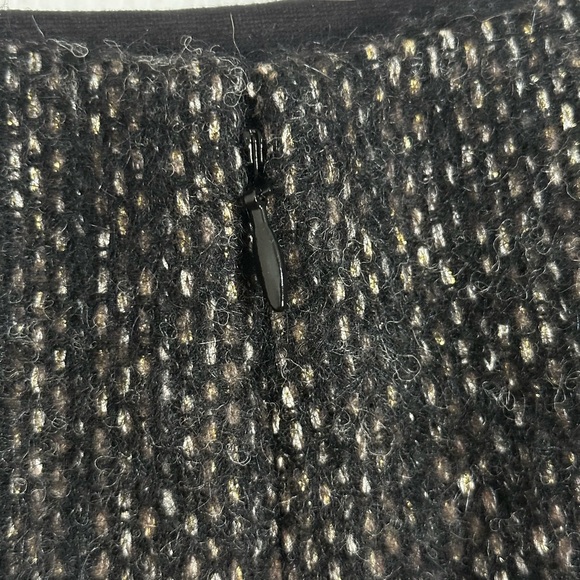 Theory Faralay Black Multi Mini Skirt Sz 8 - Picture 5 of 9